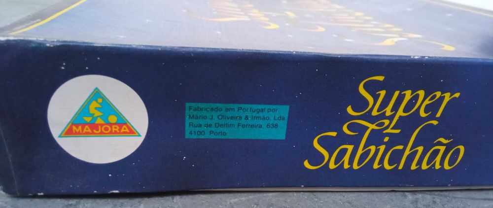 Jogo de tabuleiro "Super Sabichão" - Majora (1990)