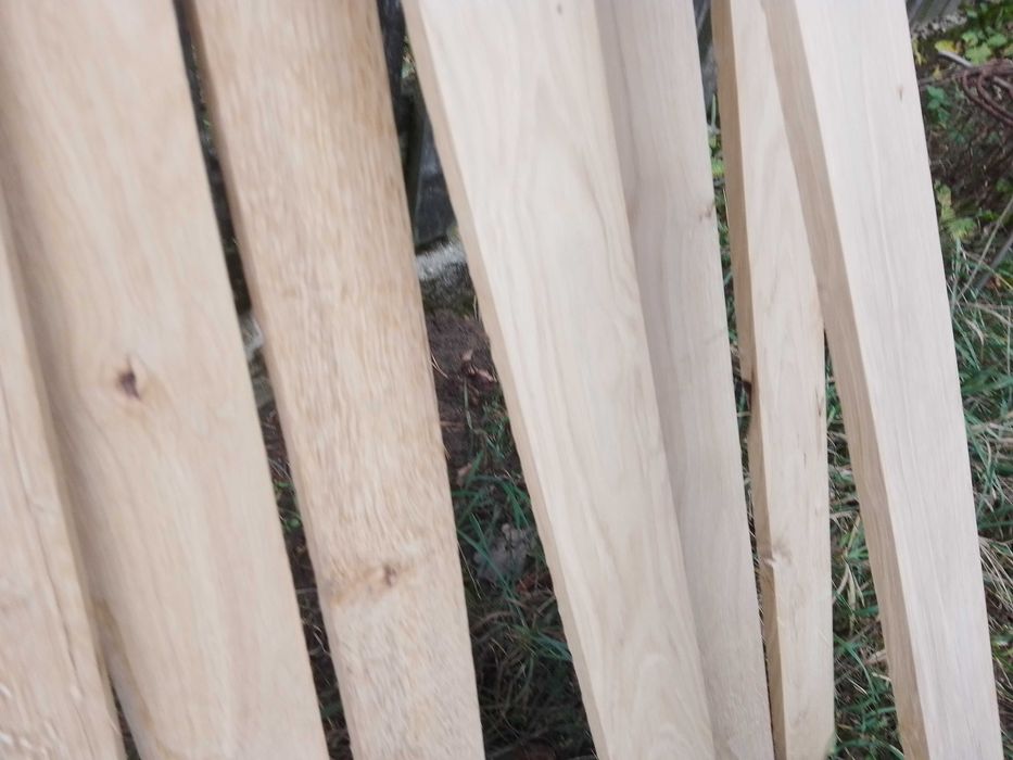 Łata  dębowa 120x7 cm