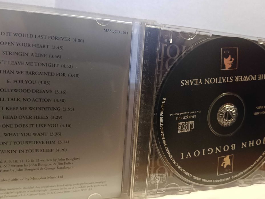 cd John Bongiovi - The power station years