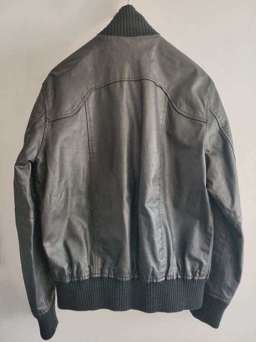 Шкіряна куртка Jack&Jones