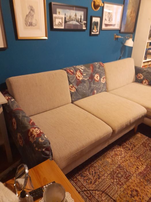 Sofá de  4 lugares com chaise longue