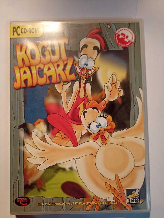 retro gra pc kogut jajcarz pl banana games