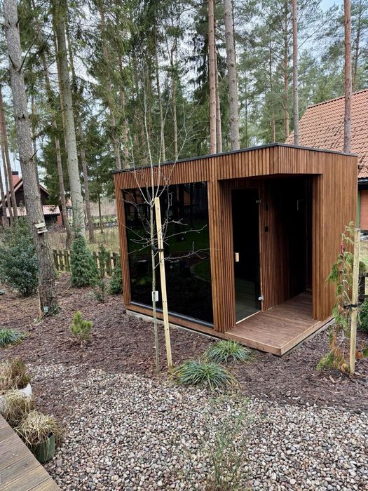 Sauna ogrodowa z montażem na wymiar