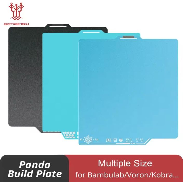 placa de construção (build plate) para impressão 3D BIQU CryoGrip Pro