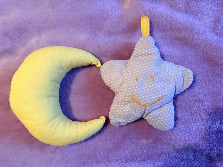 Almofadas Bebé Lua e Estrela