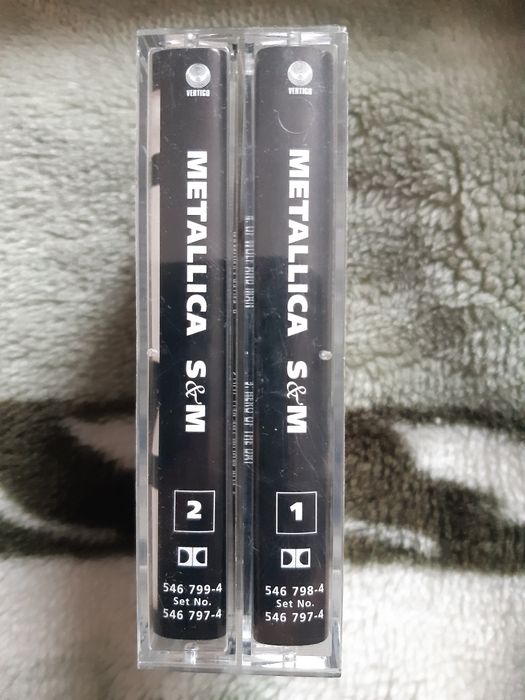 Metallica S&M 2 oryginalne kasety