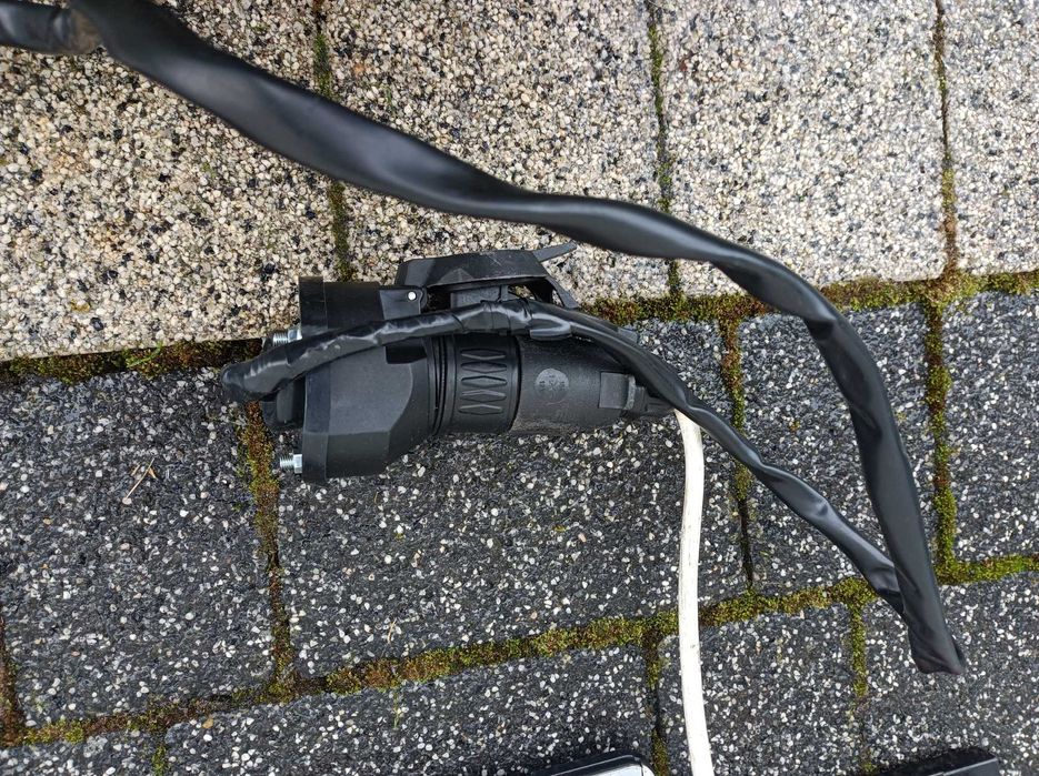 Listwa tablica rejestracji bagażnik rowerowy