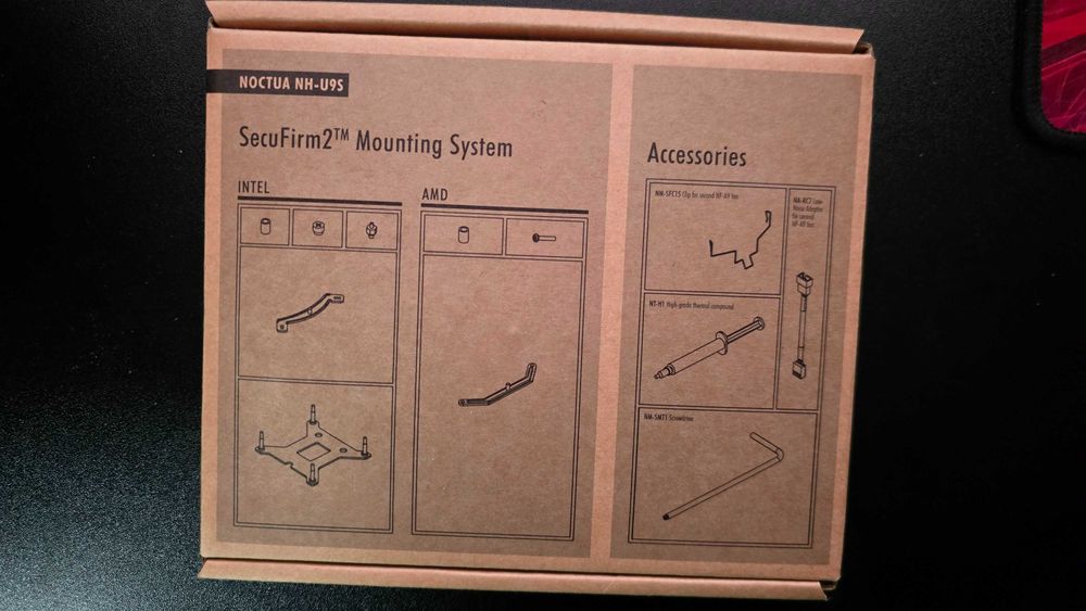 Noctua nh u9s Повна комплектація