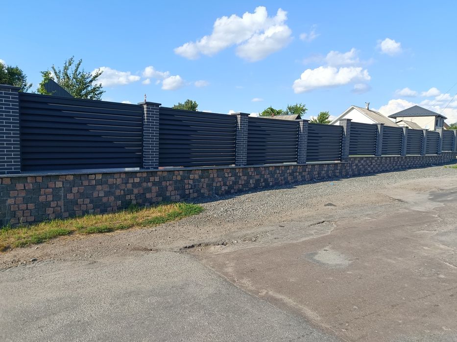 Паркани Забори Роздвижні ворота автонавіс тераси Беседки
