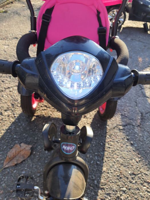 Дитячий триколісний велосипед Azimut Neo 4 Air з фарою