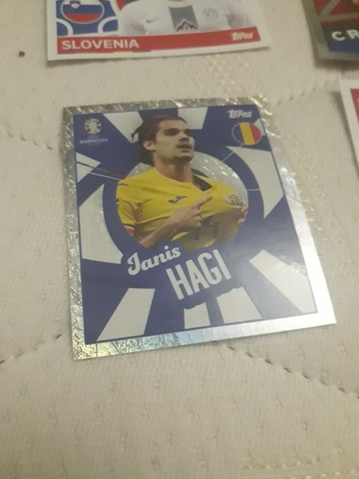 12 cromos topps do euro 2024