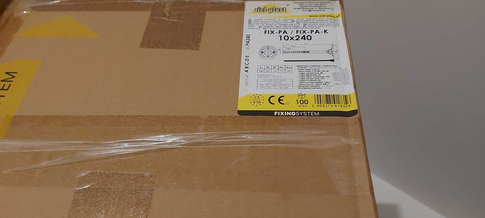 Kołki do styropianu/wełny