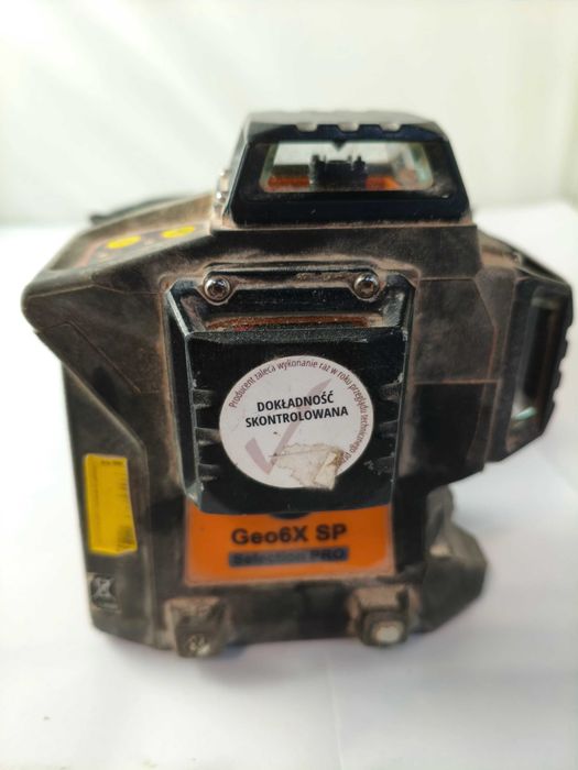 Laser Liniowy Krzyżowy GEO6X SP + pokrowiec