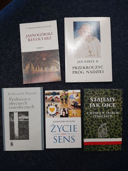Książki o tematyce religijnej