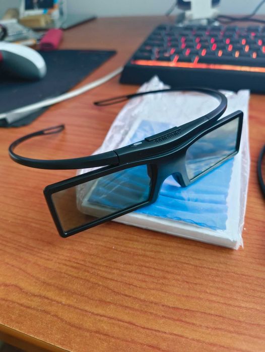 Lote 4 Óculos 3D Ativos Samsung SSG-4100GB (2 Caixas) – Como Novos