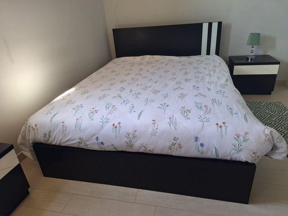 Conjunto quarto casal preto