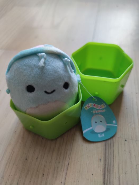 Squishmallows/Micromallows - zabawka niespodzianka - ślimak