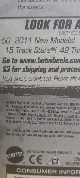 Bmw m3 hot wheels