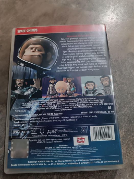 Małpy w kosmosie film na DVD