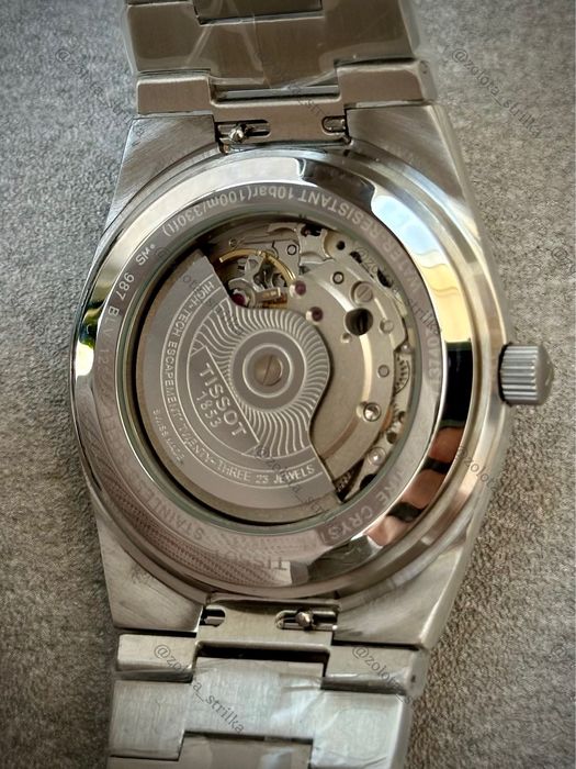 Годинник Tissot PRX Powermatic 80 Black. Часы мужские Тиссо ПРХ