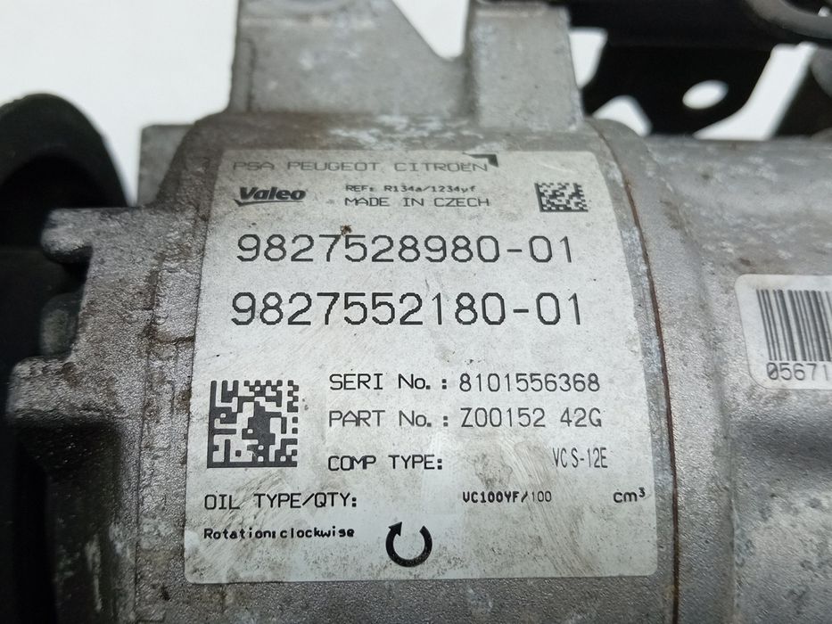 Compressor AC PEUGEOT 308 SW II Van (LC_)