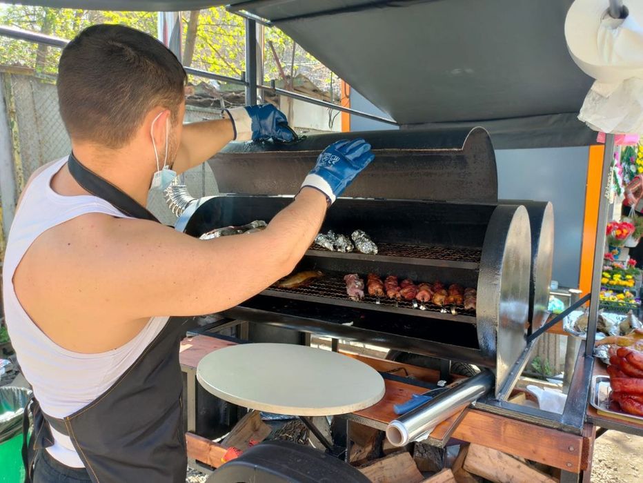 Смокер/гриль/коптильня