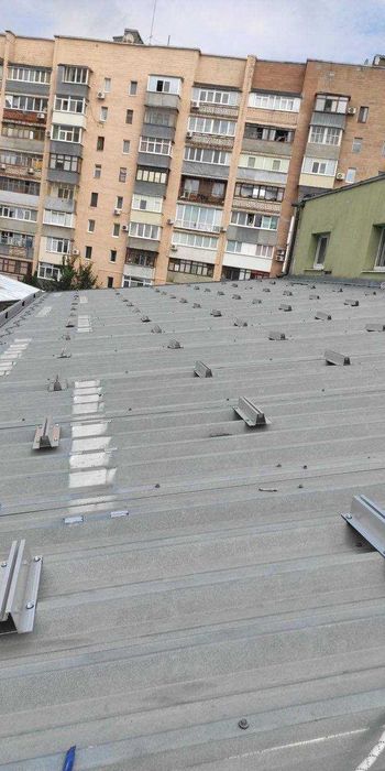 Комплект кріплення для сонячних панелей на 2-х панелі, Блок 20/30 см