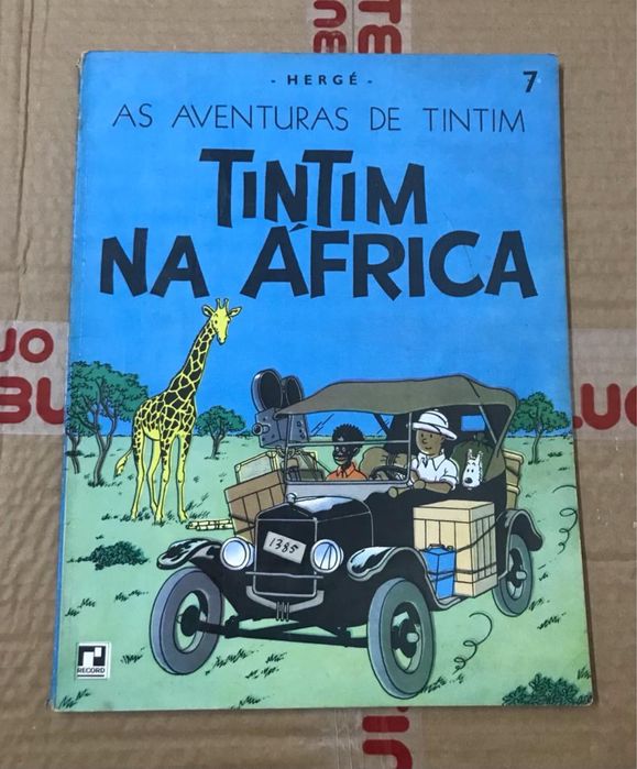 Lote de 2 Livros As Aventuras de TinTim