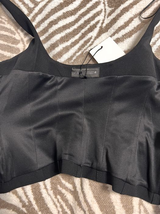 Топ ZAra в чорному кольорі