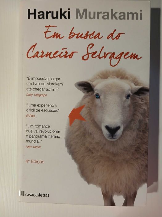 Livro em busca do carneiro selvagem de haruki murakami
