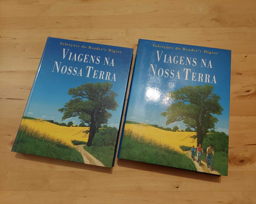 Livro Viagens na nossa Terra - vol 1 e 2