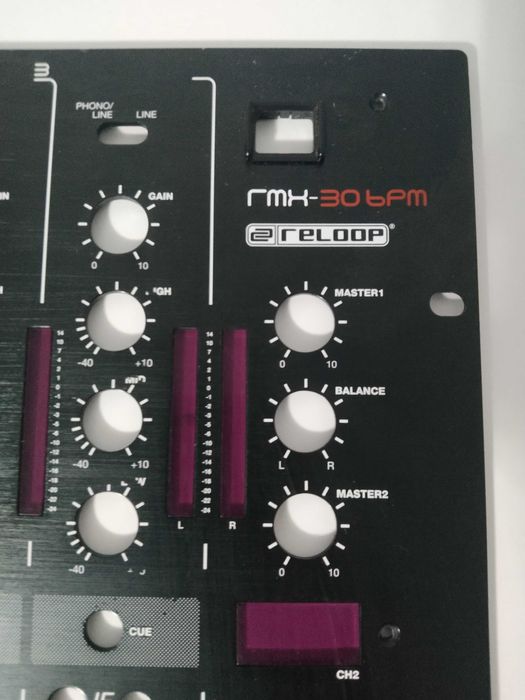 Przedni panel knoby Reloop RMX 30