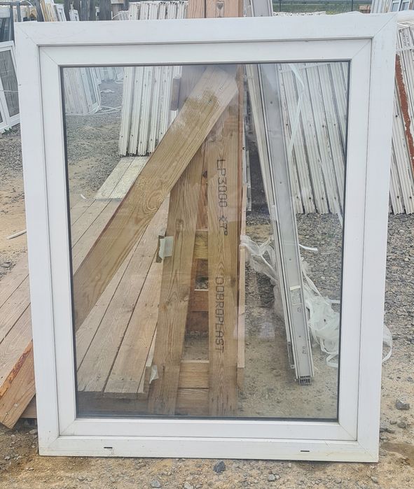 OKNO KacprzaK 112X138 OKNA Używane Plastikowe PCV Białe Lider Okna OLX