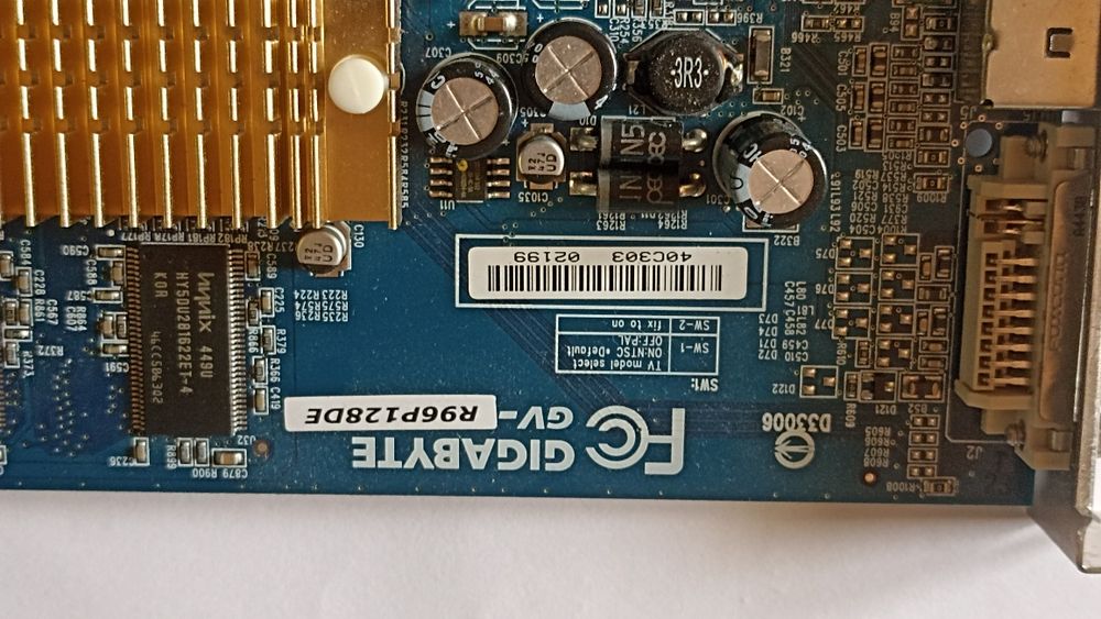 Radeon 9600 Pro 128 Gigabyte AGP