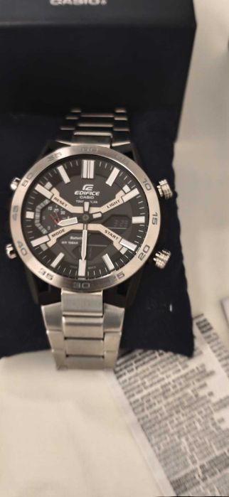 Męski zegarek CASIO ECB-2000D-1AEF Edifice solarny