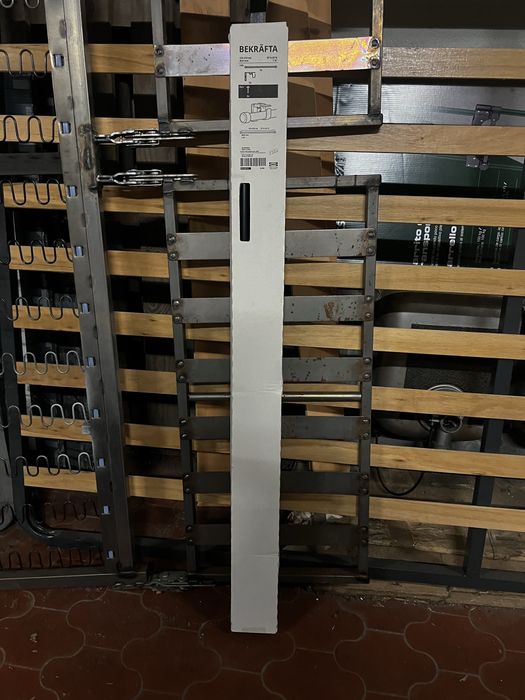 Varão de Cortina IKEA BEKRÄFTA Ajustável 120–210 cm - 5€ cada
