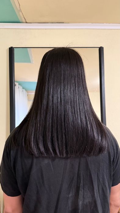 Peruca de cabelo humano