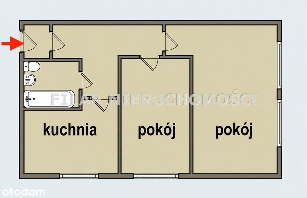 2 pokoje na sprzedaż w Lubinie. - Więcej