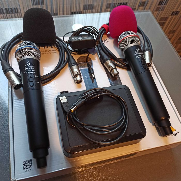 Радіосистема BEHRINGER ULM302MIC цифрова2,4 Ггц 2 мікрофона