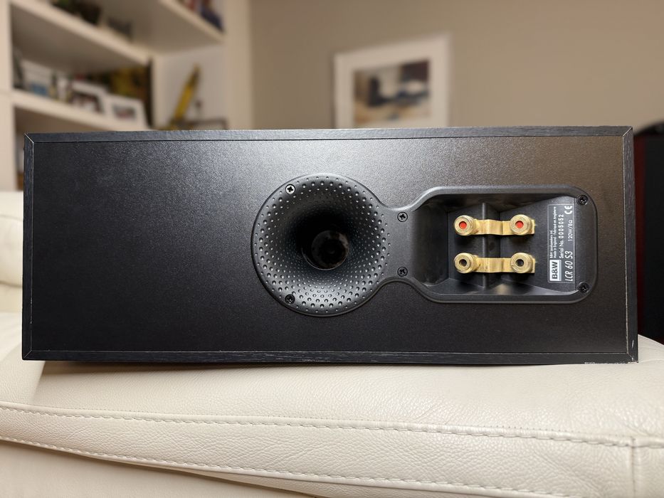 Coluna Central B&W LCR60 S3 (Bowers & Wilkins) – Excelente Estado