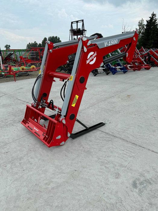 Ładowacz czołowy Agrosped model V 1500 Ursus Zetor MTZ montaż dostawa