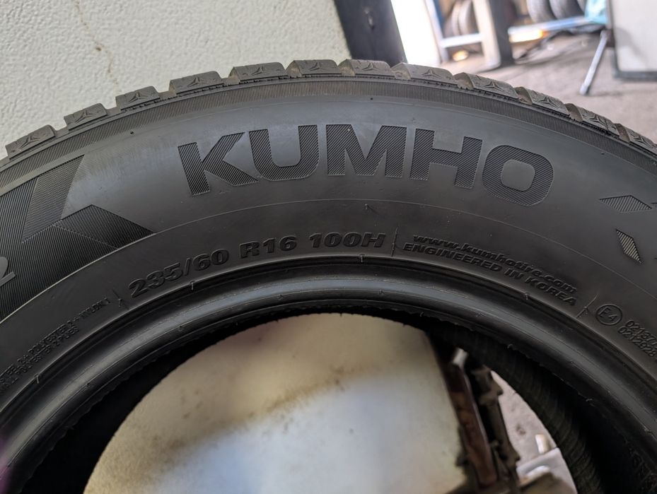 Opony zimowe kumho 235/60r16 23r 6,5mm