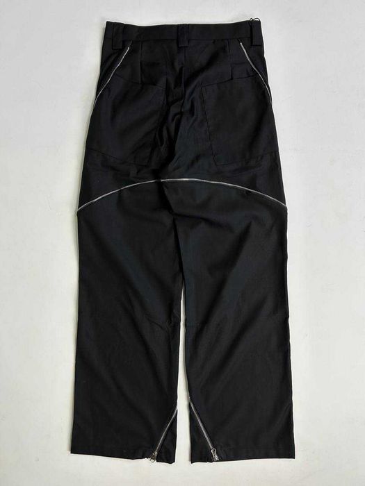 Rick Owens banana cut drkshdw клеш штаны черные кльош штани чорні M S
