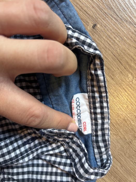 Koszule w kratkę Cocodrillo i George r74