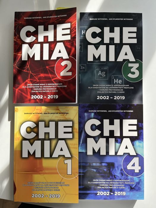 Czterki książki chemia Witowskiego