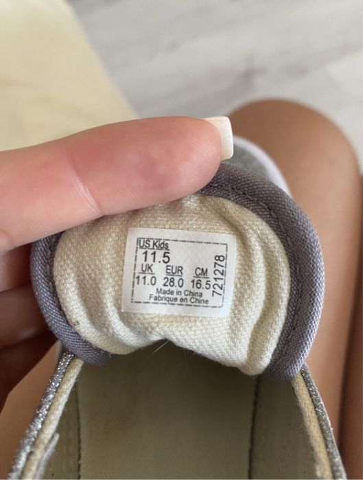 Vans 28 кеди блискучі