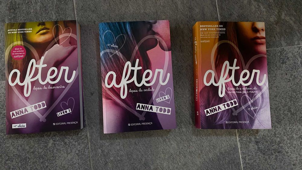 Coleção "After" - Livros juvenis