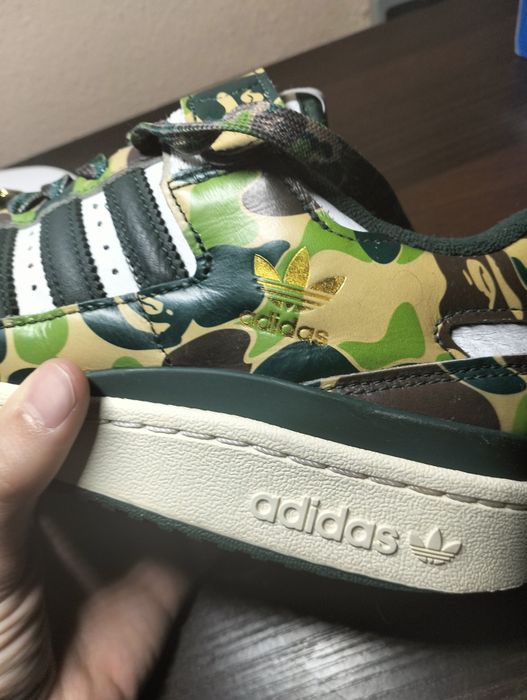 Кросівки bape x adidas forum 84 low