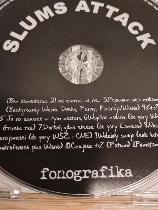 Peja slums Attack, i nie zmienia się nic ... 2010 + autografy