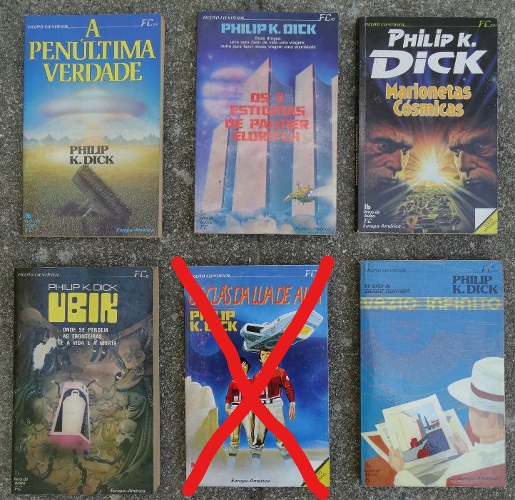 Livros ficção cientifica Europa America